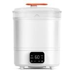 Advwin Baby Bottle Sterilizer and Dryer, Auto-Dry & 24H Fresh Storage White