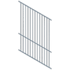 ProtectorAl 1201-2400W x 1200H Deep Ocean Flat Top Square Picket Pool Fence Panel Raked 16-30º