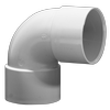 Holman 32mm 88° Female And Female PVC DWV Plain Bend