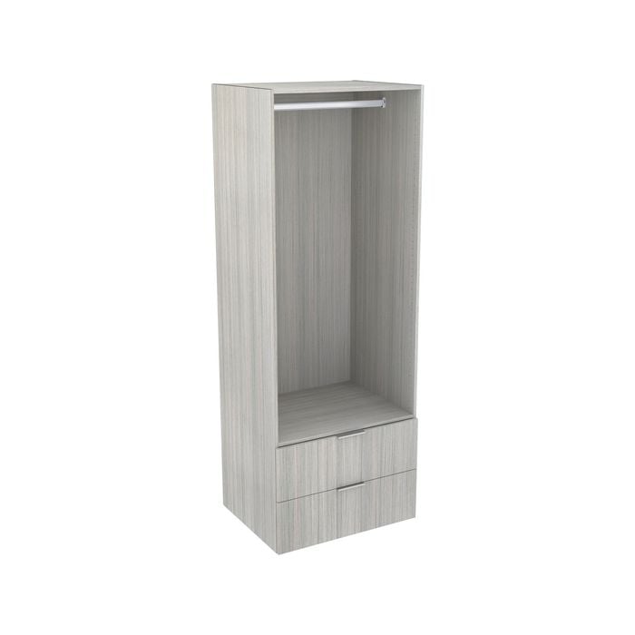 Lugna 2048 x 750 x 580mm Mist Hangrail 2 Drawer Storage Cabinet