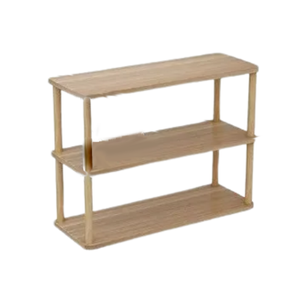 Lifebay Walnut Multi-Layer Desktop Bookshelf