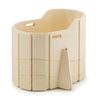 Outdoor360 Foldable Ice Bath Tub with Lid, 85x55cm Deep Soaking Portable Spa Tub
