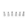 Professional Bake Stainless Steel Nozzle Set Of 6 Soffritto