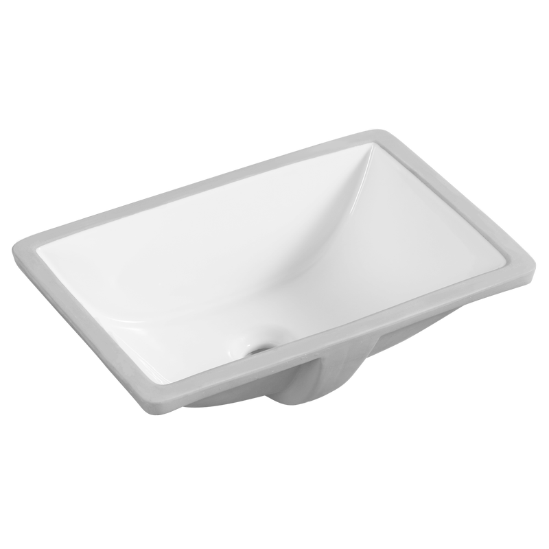 Rococo White Undercounter Basin