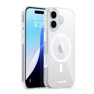 Tough On for iPhone 17 Shockproof Case with Magsafe - Clear
