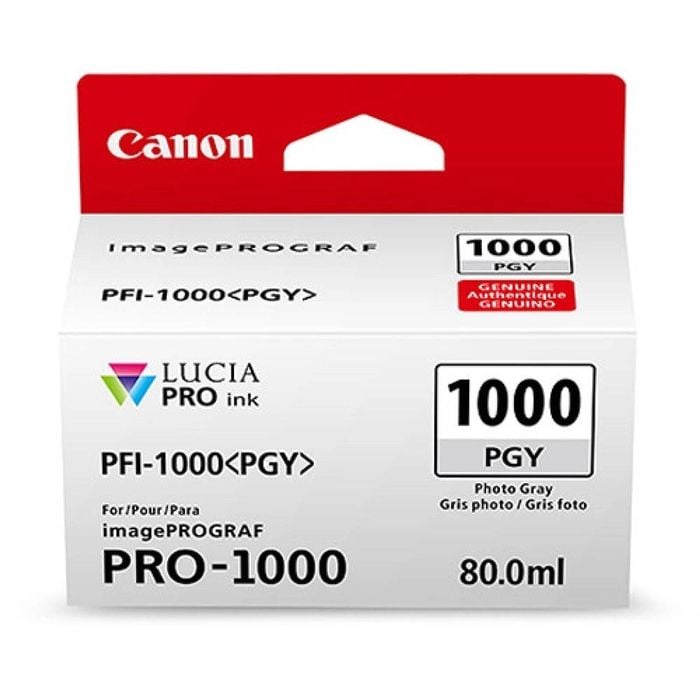 Canon PFI-1000PGY Grey Ink