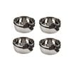 Yes4pets 4 X Small Pet Rabbit Bird Parrot Dog Cat Water Food Bowl Feeder Chicken Poultry Coop Cup 260 Ml