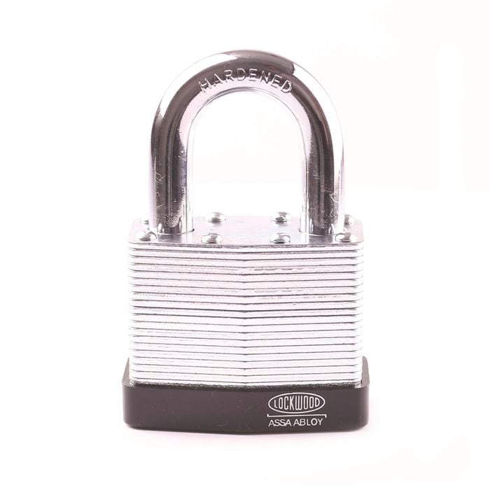 Lockwood 50mm Laminated Steel Padlock With 29mm Shackle