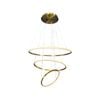 LED 3 Pendant Lights Rings - Delessi Marcello - Gold