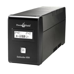 PowerShield PSD650 Defender 650VA / 390W Line Interactive Tower UPS with AVR