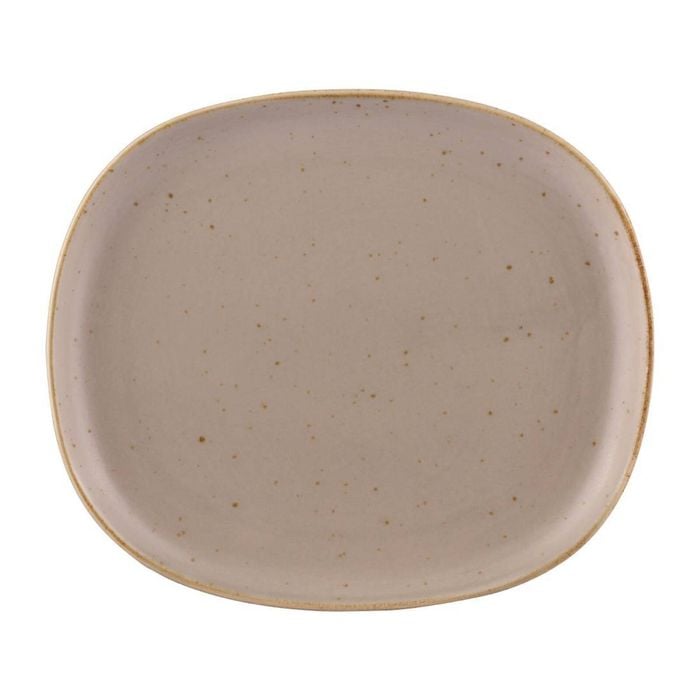Sango Oval Couple Plates Ora Avola 6 Pack 230x200mm Ceramic Dinnerware Kitchen Tableware