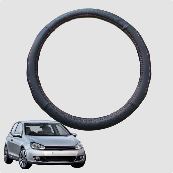 Steering Wheel Cover for VolksWagen Golf 2003-2009 Hatch (MK5) 38CM | Circle