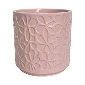 Astin Sinclair 245 x 245mm Peach Blush Flower Ceramic Pot