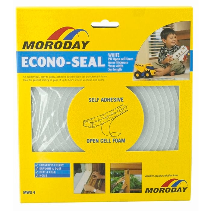 Moroday White Econo Weather Seal Tape