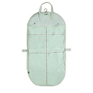 Kate Hill Travelling Garment Bag w/ Hanging Hook & Pockets 53x53x1cm Pistachio