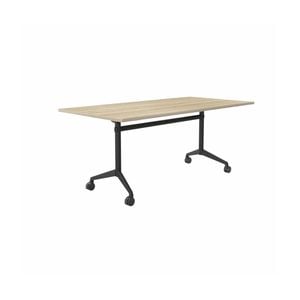 Olg Modulus Flip Table Full Black Frame New Oak Ravine Top L2100mm X W900mm