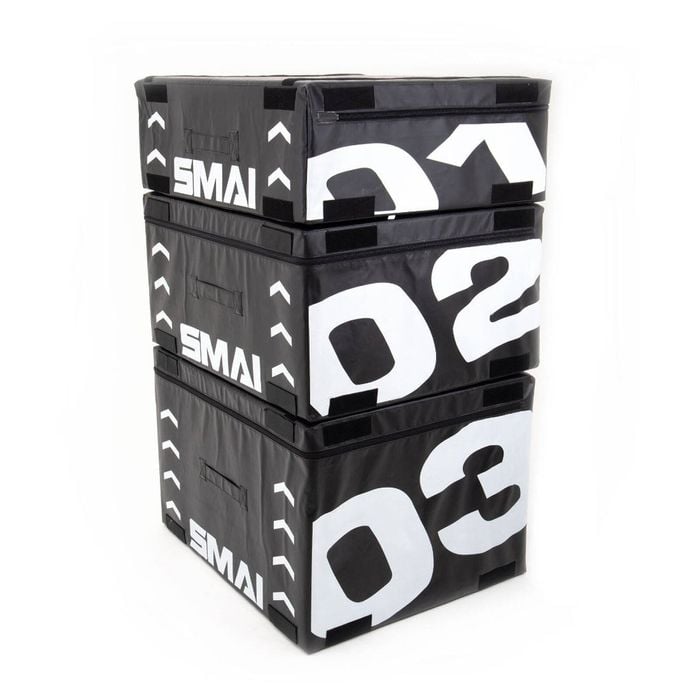 SMAI Plyometric Box - Foam (3pk) - Black