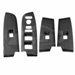 Power Window Control Switch Panel Trim for Honda HR-V HRV 2022-2024 Carbon Fibre Style