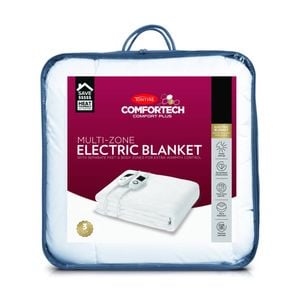 Tontine Comfortech Multi-zone Electric Blanket Dual Control 9 Settings Queen