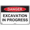 Pinnacle 300 x 200mm Metal Danger Excavation In Progress Sign