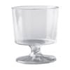 12x 40pc Partyware Reusable Wine Tester Cup Set 60ml Clear