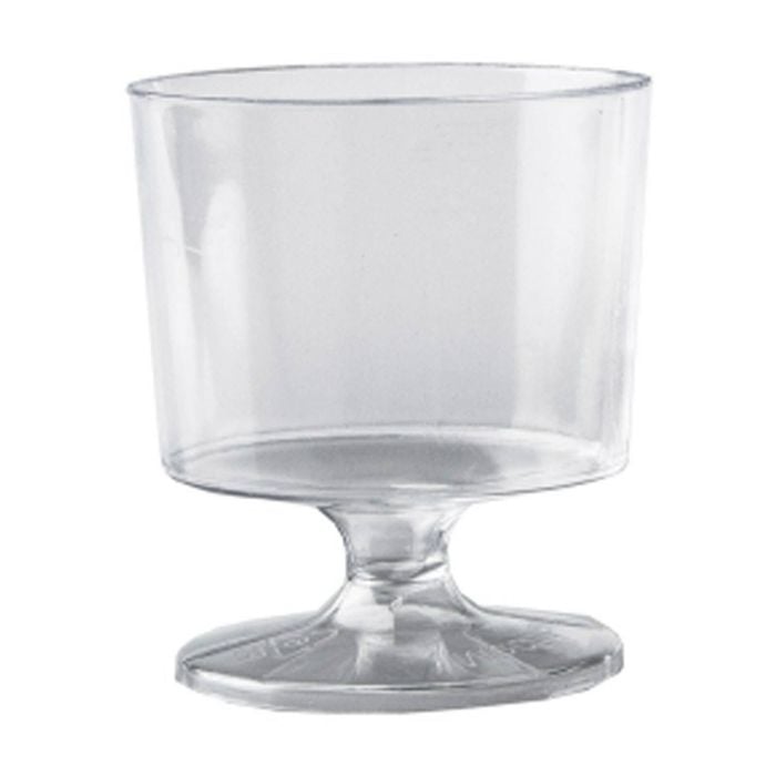 12x 40pc Partyware Reusable Wine Tester Cup Set 60ml Clear