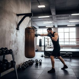 RTM Heavy Duty Punch Bag Wall Bracket