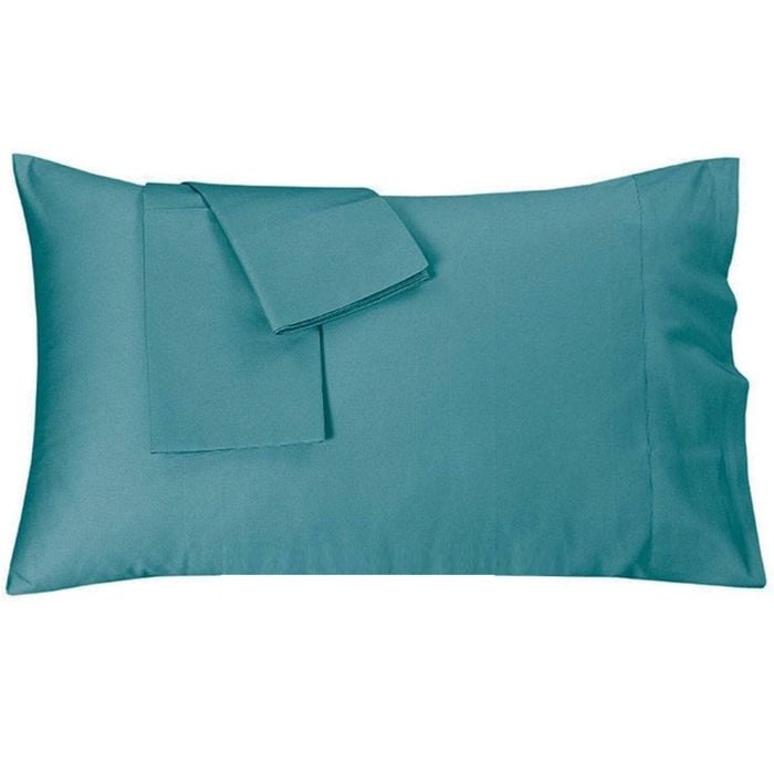 6 Set Piece Cozy Soft Bed Sheets, Microfiber Ultra Soft, Biscay Blue - King Single Size