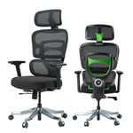 Eureka Axion GC12 Ergonomic Gaming Chair - Green