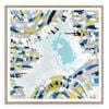 Artist Lane "Brighton Spirit  " by Ani Ipradjian - 102x102cm Timber Framed Print