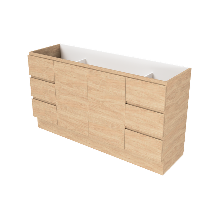 New England Joinery 1500mm King Floor Standing Vanity - Cabinet Only