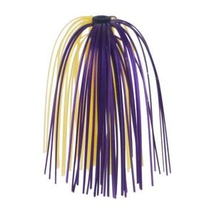 Dekoi Jigging Skirts, Purple/gold, 5 Pack