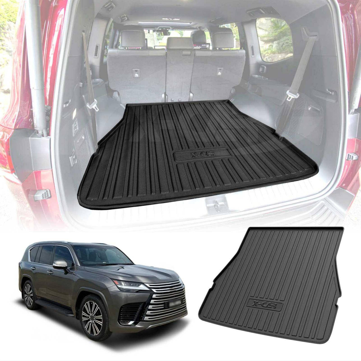 Boot Liner for Lexus LX Series LX500d LX600 2021-Onwards Heavy Duty ...