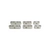 Cal Custom Spark Plug Wire Dividers Aluminium Machined Billet Aluminium 6 Pieces