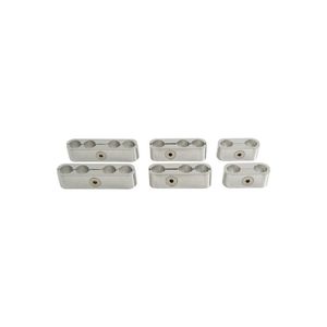 Cal Custom Spark Plug Wire Dividers Aluminium Machined Billet Aluminium 6 Pieces
