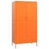 vidaXL Wardrobe Orange 90x50x180 cm