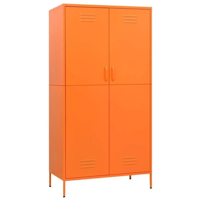 vidaXL Wardrobe Orange 90x50x180 cm