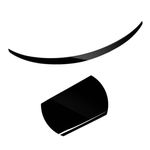 Glossy Black Spoiler for Tesla Model Y 2022-2024 Rear Trunk Wing Lip Tail Performance Style
