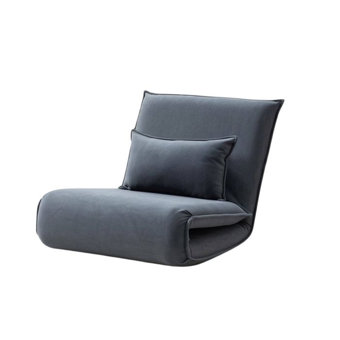 Miuz 1-seater Lazy Floor Sofa Chair Foldable Adjustable With Backrest Support
