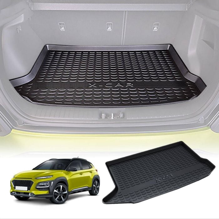 Heavy Duty Cargo Mat Boot Liner Luggage Tray for Hyundai Kona 2017-2023