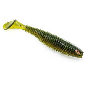 Chasebaits 4-Inch Paddle Baits Soft Plastic Fishing Lures - STICKY BRISKET