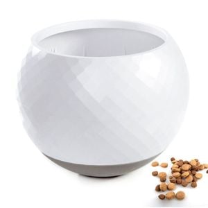 All Fur You Wobbler Slow Feeder Dog Bowl Grey