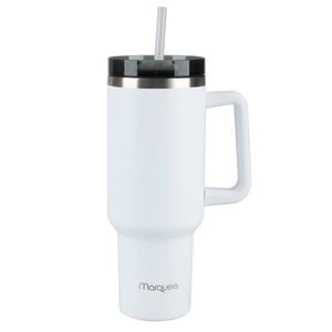 Marquee 1.2L White Stainless Steel Insulated Tumbler