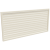 ProtectorAl 1001-2000W X 300-1000H Surfmist Aluminium Welded Slat Panel Horizontal 9mm Gap