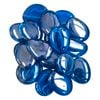 Tuscan Path 1kg 45-50mm Trans Aztec Aqua Glass Decorative Pebble