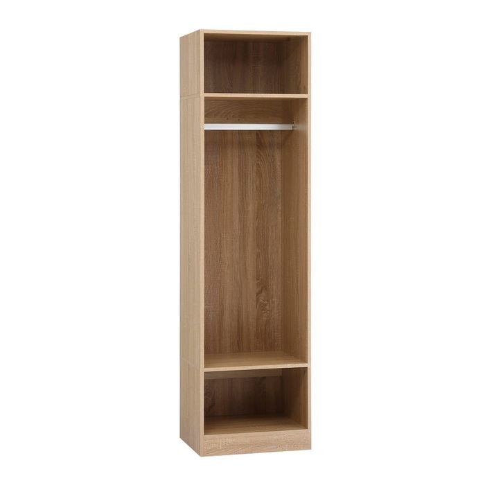 Artiss Wardrobe Clothes Closet Storage Organizer Shelf Pine