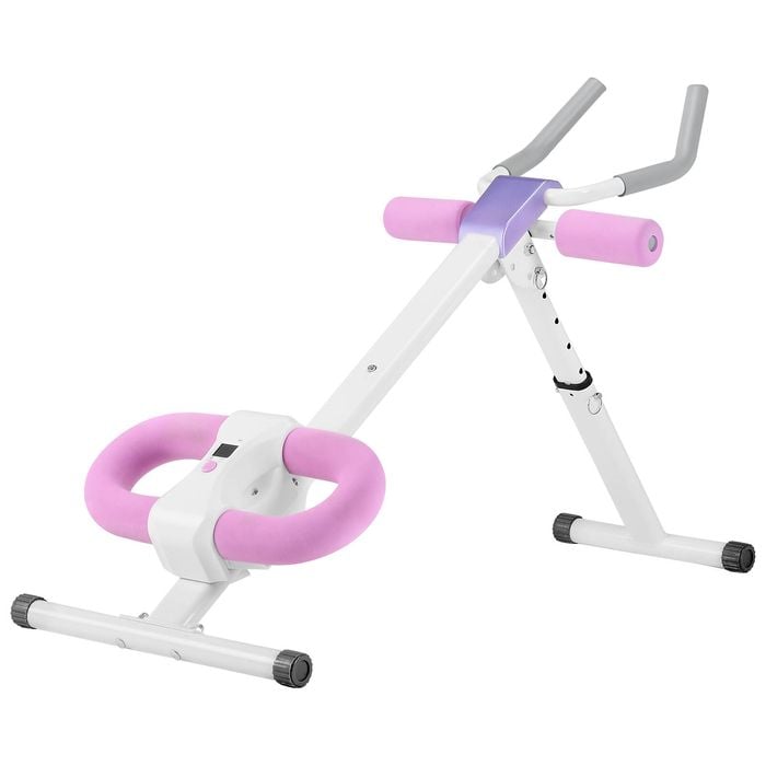 VEVOR AB Workout Machine White Core and Abdominal Trainers for Strength Training