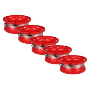 5PK Fishteck Handcaster Camping Outdoors 4.5In Rigged 20Lb 50M