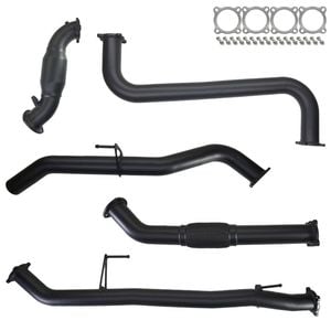 Ignite Exhausts Turbo Back For Nissan D40 Navara 2.5l Manual 3" Cat & Pipe 409 Stainless Steel