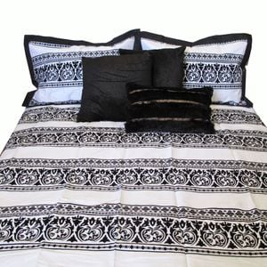 Bloomington 6 Pce Dahlia Quilt Cover Bed Pack Queen